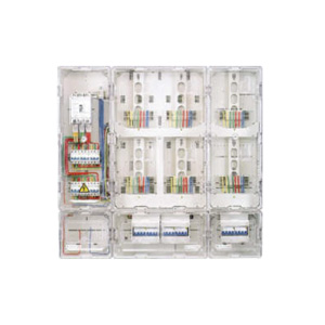 CFFX-D-K601透明直入預(yù)付費式三相六表位計量箱